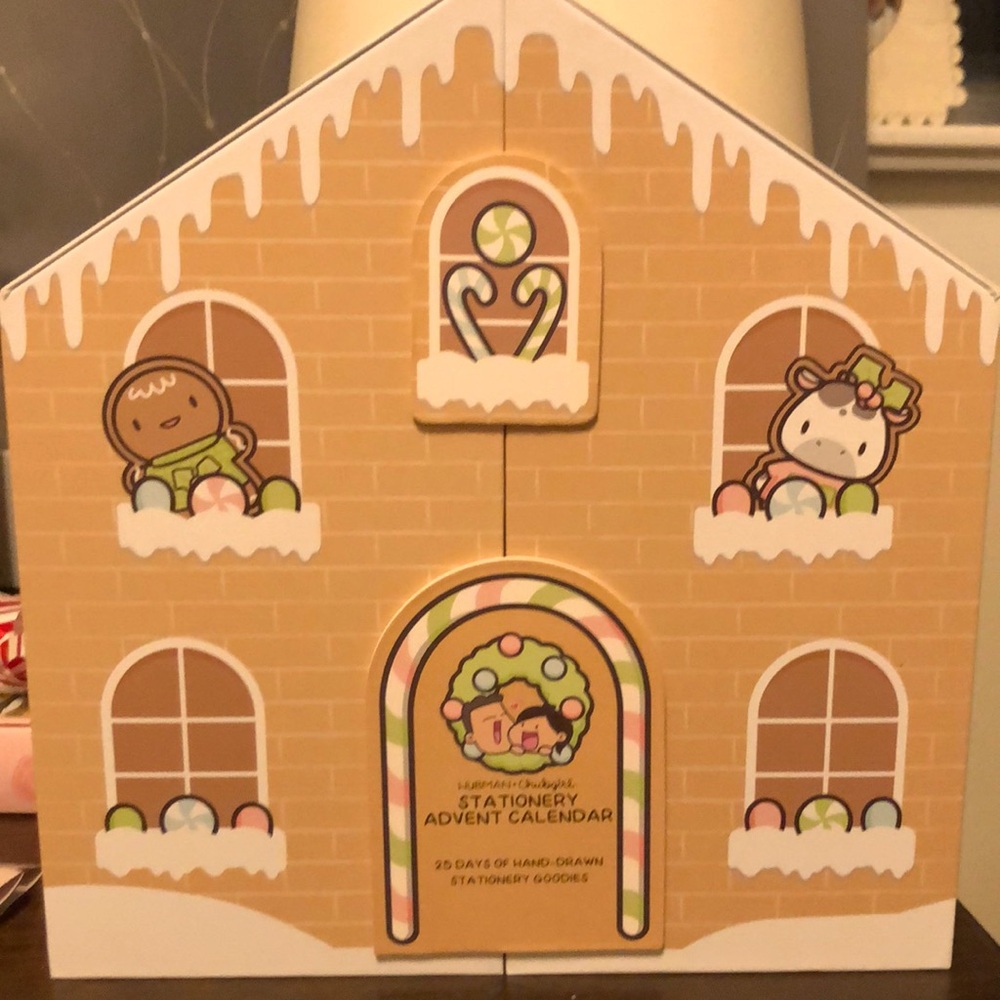 Hubman and Chubgirl Partial Limited Edition 2024 Gingerbread Advent Calendar